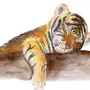 Рисунок милый тигренок