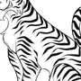 Тигр Графика Рисунок