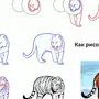 Картинки амурского тигра рисовать