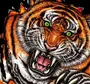 Картинка тигр с языком скачать на телефон