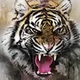 Картинка Тигр Рычит
