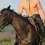 Мужчина на коне