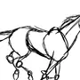 Картинка лошадка скачет лошадка бежит для детей