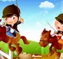 Картинка всадник на лошади для детей