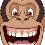 Голова обезьяны рисунок