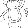 Рисунок обезьянки для детей 3 класс