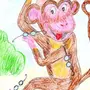 Рисунок к рассказу обезьяна