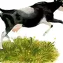 Рисунок Бодливая Корова