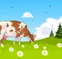 Корова Картинки Для Детей Нарисованные