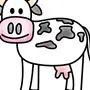Корова Простой Рисунок
