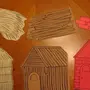 Рисунок домики трех поросят