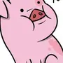 Картинки для срисовки легкие для детей свинья