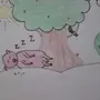 Рисунок к басне свинья под дубом