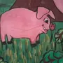 Рисунок К Басне Свинья Под Дубом