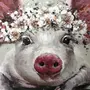 Свинья с поросятами
