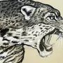 Леопард рисунок для детей