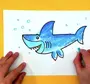 Рисунки рыба кит папа рисует