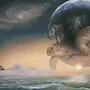 Земля на трех китах картинки