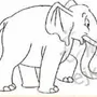 Рисунок к рассказу слон