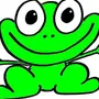 Смешная лягушка рисунок