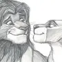 Король лев рисунок