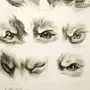 Лицо волка рисунок