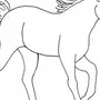 Лошадь картинка рисунок для детей