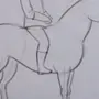 Человек На Лошади Рисунок