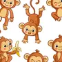 Рисунок обезьянка