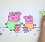 Рисунки свинка пеппа для срисовки