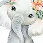 Слон детская картинка