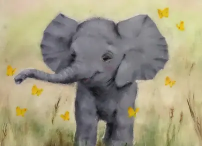 Рисунок слон